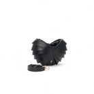 Otrera-Mini Minerva Suede Black-Omuz çantası-1-Milagron.com