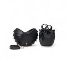 Otrera-Mini Minerva Suede Black-Omuz çantası-2-Milagron.com