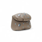 Otrera-Mını Studded Leda Rock-Clutch-2-Milagron.com