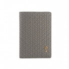 Passport Case BraiDed Grey