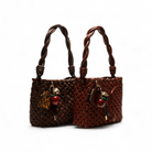 Otrera-Rhea Braıd Twıst Strap Bıtter-Omuz çantası-5-Milagron.com