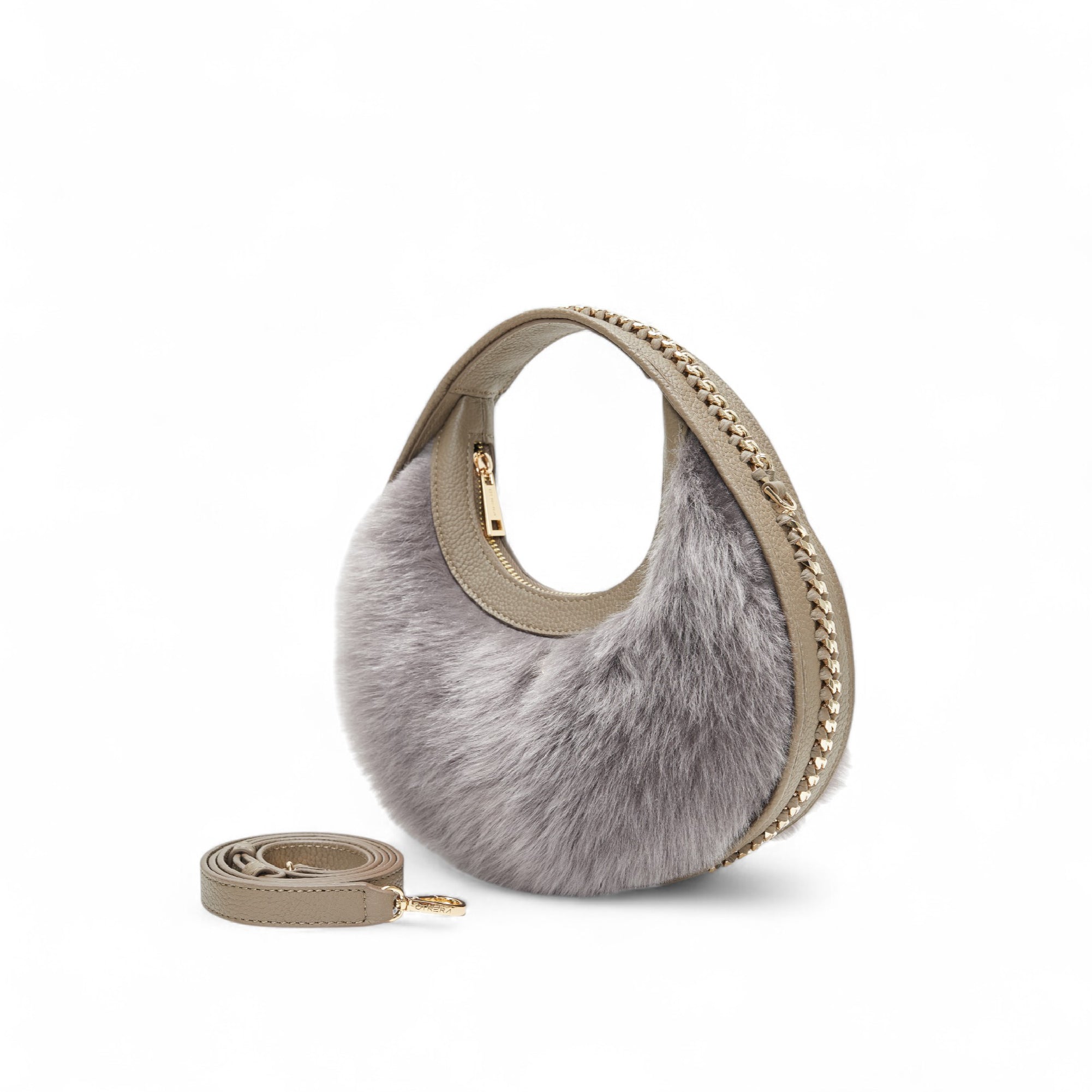 Otrera-Round Fluffy Rock-El Çantası-2-Milagron.com