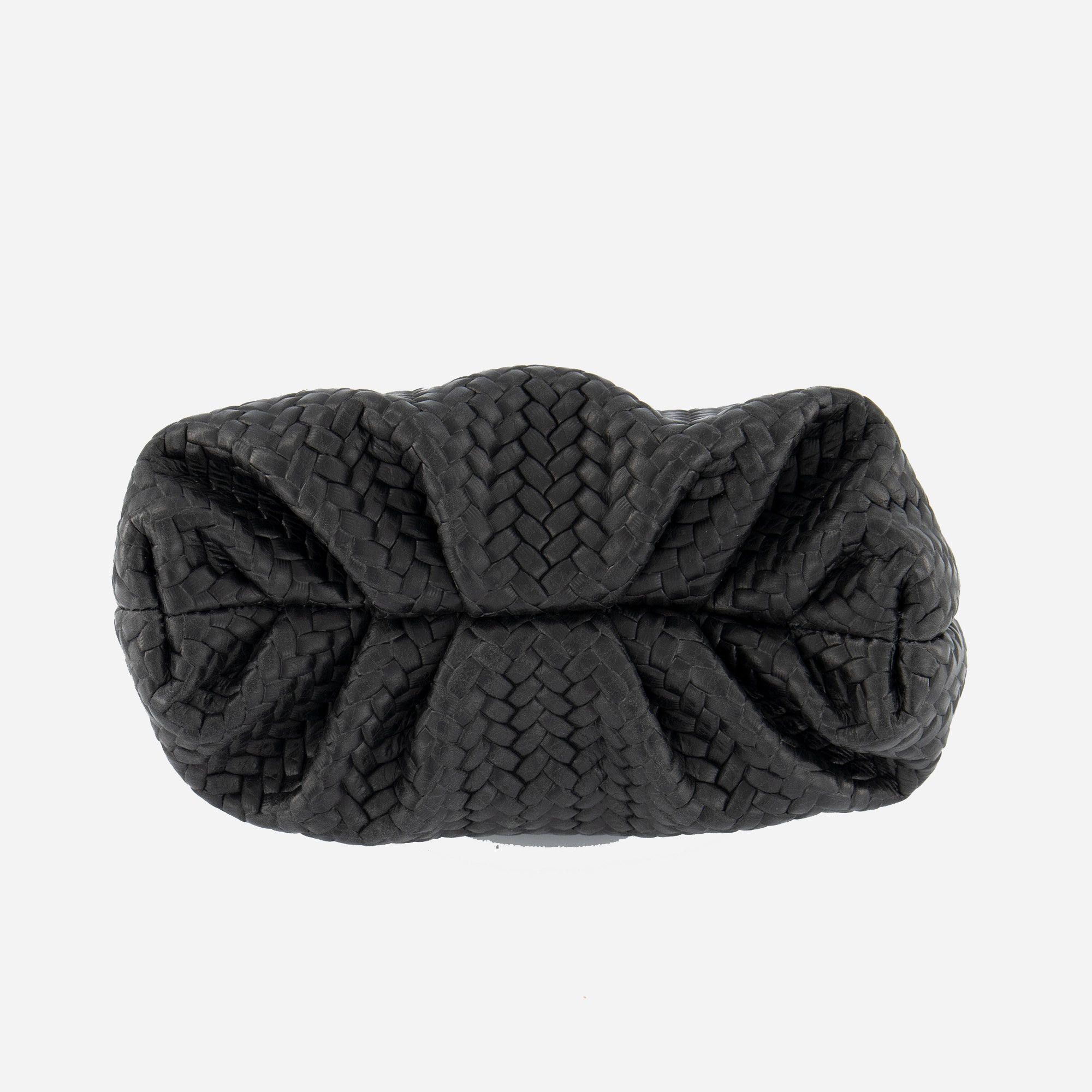 Otrera-SORUNLU - Baby Leda Braid Black-Omuz Çantası-3-Milagron.com