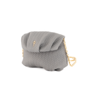 Otrera-SORUNLU - Baby Leda Braid Grey-Omuz Çantası-2-Milagron.com