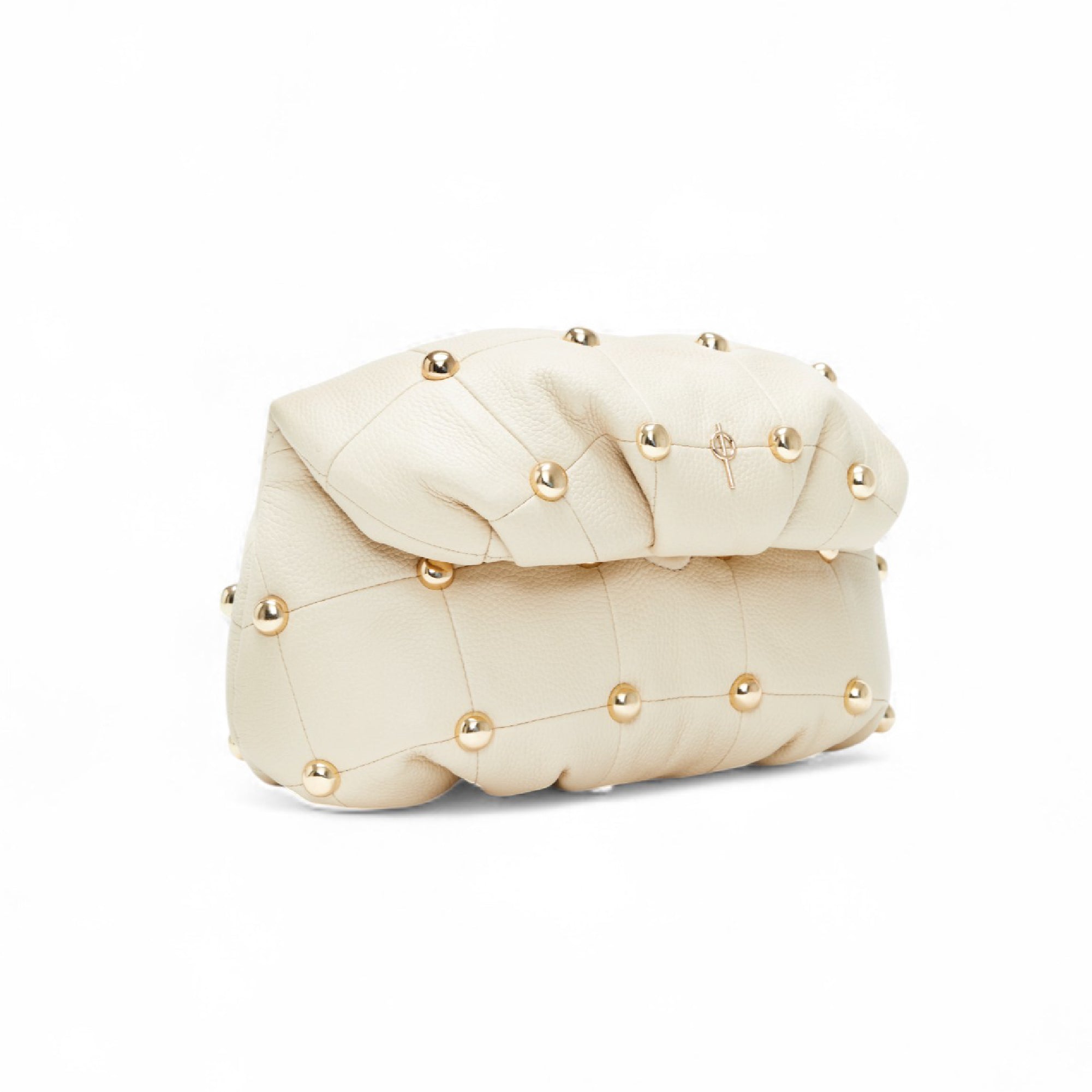 Otrera-Studded Leda Beıge-Omuz Çantası-2-Milagron.com