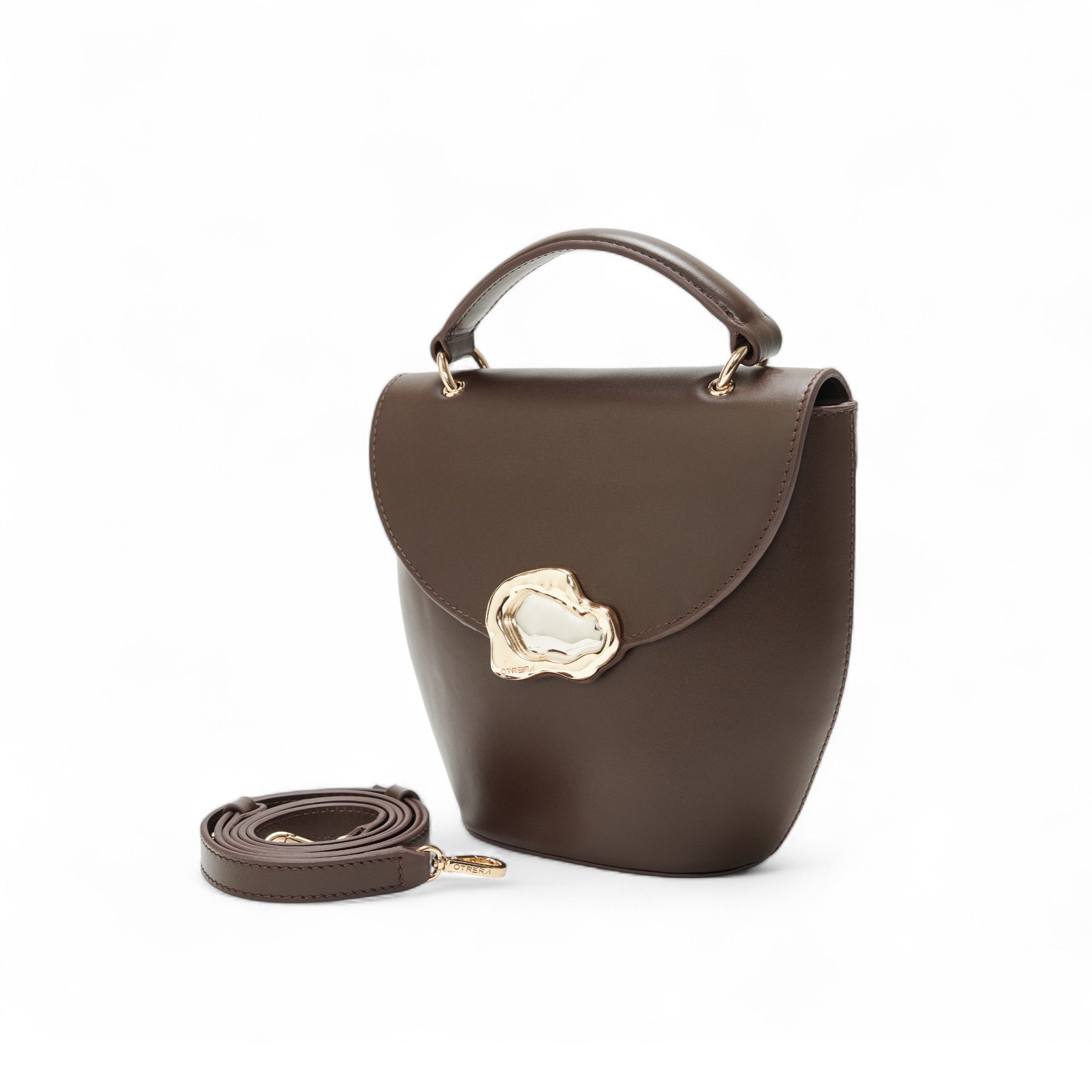 Otrera-Thia Brown-Omuz Çantası-1-Milagron.com