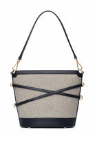 Glacier Canvas Vegan Deri Bucket Çanta - 2