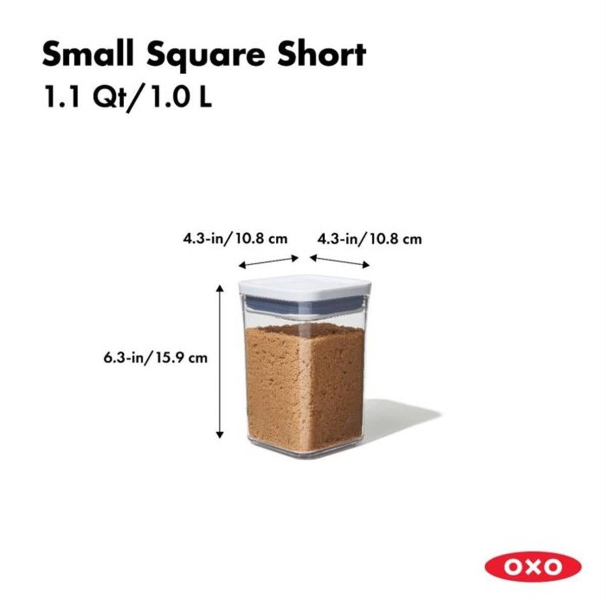 Oxo 11234000 Gg Pop Container Kare Saklama Kabı 1 Litre
