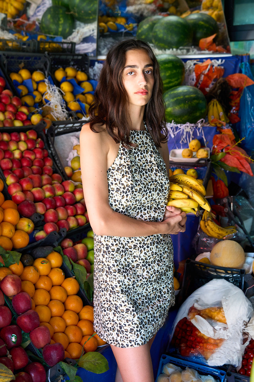 Bengal Organik Keten Elbise - 1