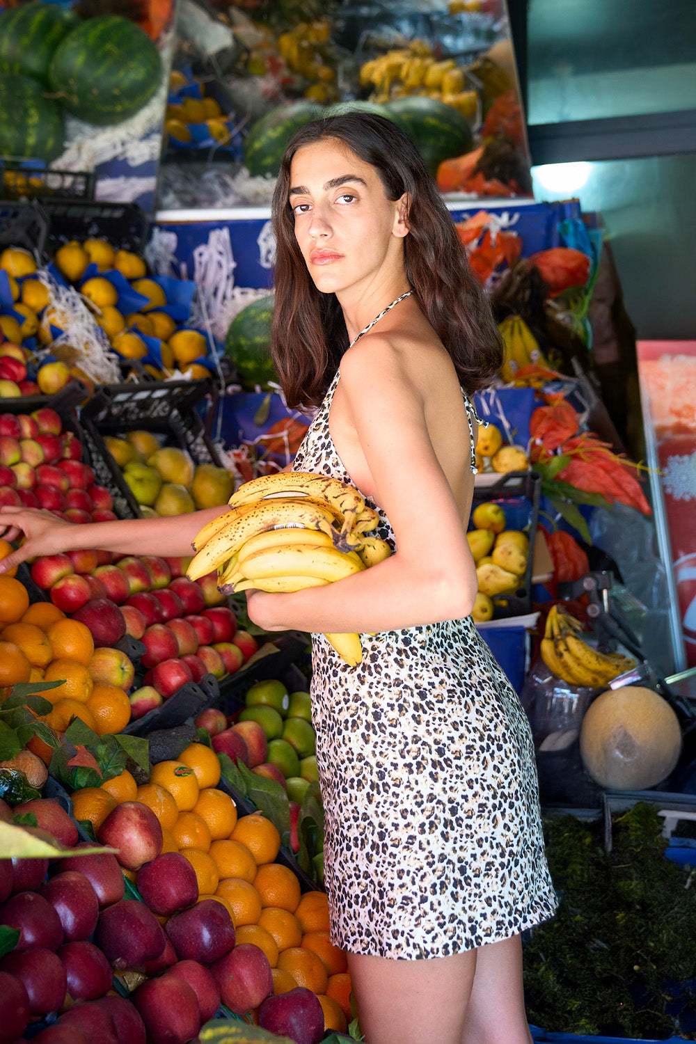 Bengal Organik Keten Elbise - 2