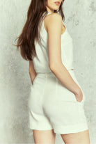 Jones Klasik Organik Keten Şort - 4