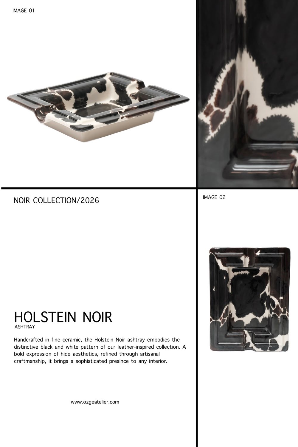 Holstein Ashtray - 1