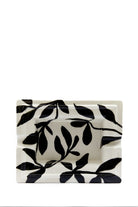 Ozge Atelier-Siyah Yaprak Detaylı Seramik Puro Küllüğü-Mum-1-Milagron.com