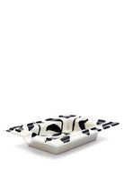 Ozge Atelier-Siyah Yaprak Detaylı Seramik Puro Küllüğü-Mum-2-Milagron.com