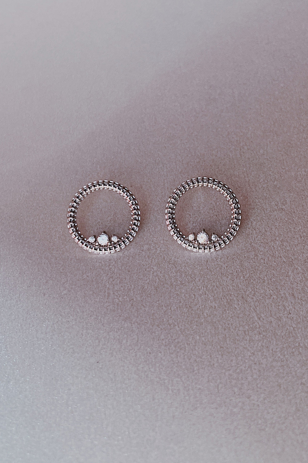 Midi Princess Semita 925 Ayar Gümüş Kadın Küpe - 2