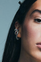 PACAL-Princess Semita Gümüş Kıkırdak Küpesi-Küpe-2-Milagron.com