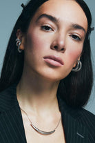 PACAL-Princess Semita Gümüş Kıkırdak Küpesi-Küpe-3-Milagron.com