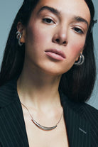 PACAL-Semita Gümüş Kıkırdak Küpesi-Küpe-3-Milagron.com