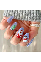 POP Beauty-Christmas Yılbaşı Özel Nail Art Limited Edition Takma Tırnak Seti-Takma Tırnak ve Aksesuarları-5-Milagron.com