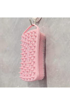 POP Beauty-Çift Taraflı Silikon Vücut Ve Saç Bakım Fırçası - Şampuan Tarağı-Fırça & Tarak-2-Milagron.com