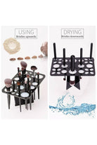 POP Beauty-Makyaj Fırçalarını Kurutma Standı - Katlanabilir Fırça Organizer Düzenleyici-Organizer-2-Milagron.com