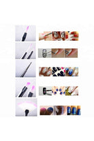 POP Beauty-Nail Art Tırnak Süsleme Desen Fırça Seti - Uv Jel Tırnak Boyama Fırçası-Takma Tırnak ve Aksesuarları-5-Milagron.com