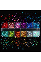 POP Beauty-Nail Art Tırnak Süsleme Pul Seti Yıldız Desenli-Tırnak Süsleme-1-Milagron.com