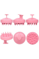 Pop Beauty Saç Bakım Fırçası, Saç Derisine Masaj Yapan Şampuan Tarağı, Duş Fırçası (Pembe) Popbeauty0002