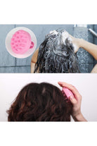 Pop Beauty Saç Bakım Fırçası, Saç Derisine Masaj Yapan Şampuan Tarağı, Duş Fırçası (Pembe) Popbeauty0002