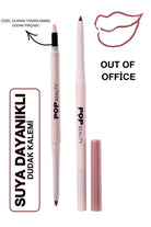 POP Beauty-Suya Dayanıklı Dudak Kalemi Asansörlü - Waterproof Lipliner - Out Of Office-Dudak Kalemi-1-Milagron.com
