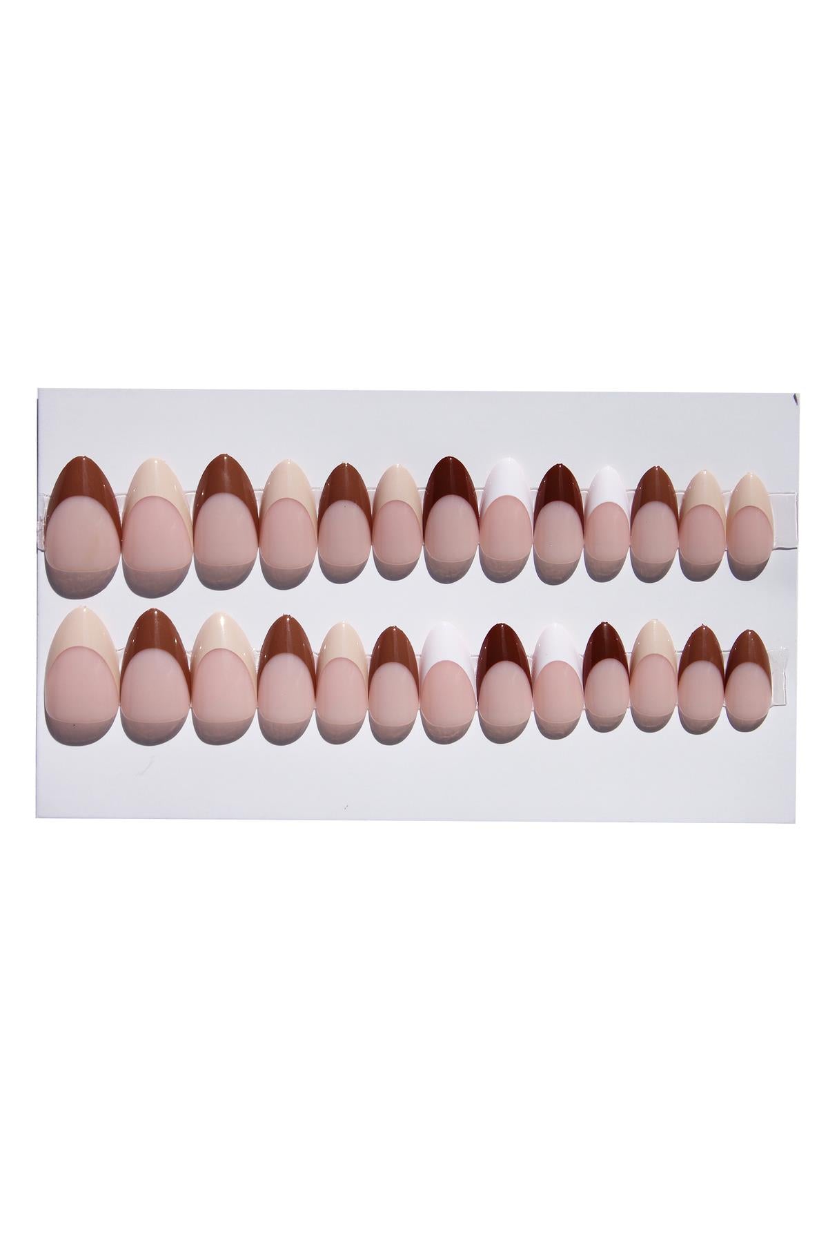POP Beauty-Takma Tırnak Seti & Zararsız Yapıştırıcı-Takma Tırnak ve Aksesuarları-2-Milagron.com