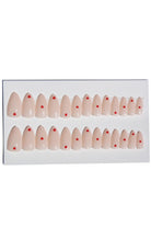POP Beauty-Takma Tırnak Seti & Zararsız Yapıştırıcı-Badem-3-Milagron.com