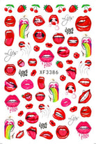 Nail Art Tırnak Süsleme Sticker, Tırnak Dövmesi, Tırnak Tattoo