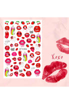 Nail Art Tırnak Süsleme Sticker, Tırnak Dövmesi, Tırnak Tattoo