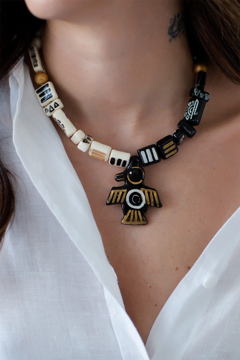 Paanui-Aztek Antique-Kolye-3-Milagron.com