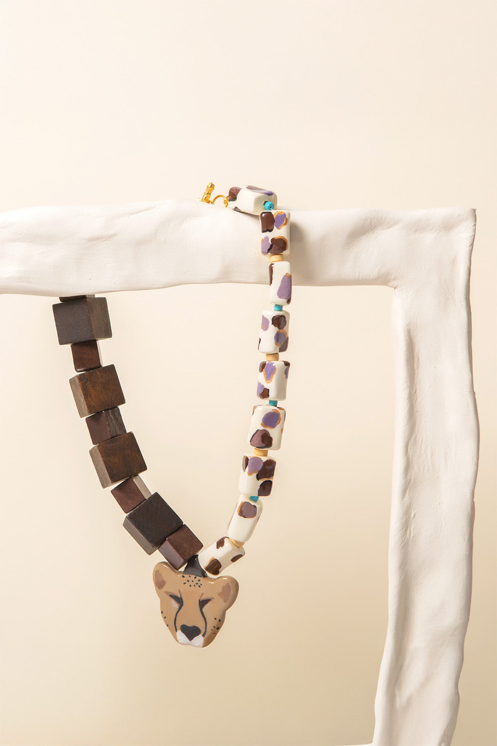 Paanui-Jungle Drum Cheetah-Kolye-1-Milagron.com