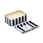 Paddywax A Dopo 184G Tiger Printed Tin Candle - Black Cedar & Fig Mum