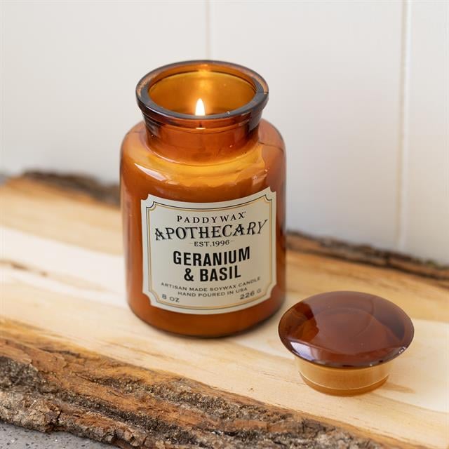 Paddywax-Apothecary Cam Mum Geranium & Basil 226 Gr-Mum-2-Milagron.com