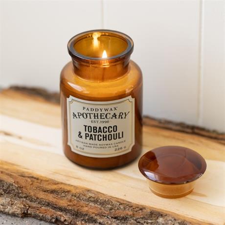 Paddywax-Apothecary Cam Mum Tobacco & Patchouli 226 Gr-Mum-3-Milagron.com
