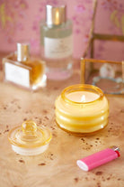 Paddywax-Beam Small Glass Vessel Soya Mum 85 g - Yellow Meyer Lemon-Mum-3-Milagron.com