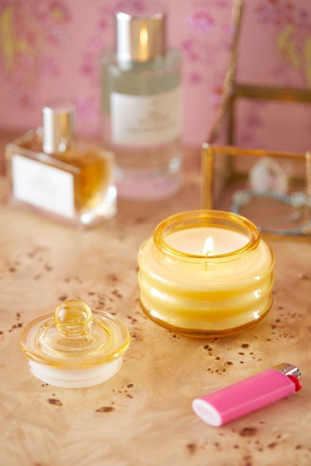 Paddywax-Beam Small Glass Vessel Soya Mum 85 g - Yellow Meyer Lemon-Mum-3-Milagron.com