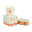 Paddywax Bistro Citrus Orange Spritz Printed Tin Candle - Orange & Apricot 127 Gr Mum