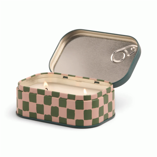 Paddywax Bistro Mushrooms Printed Tin Candle - Mantar 127 Gr Mum