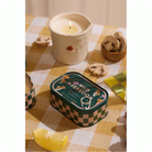 Paddywax Bistro Mushrooms Printed Tin Candle - Mantar 127 Gr Mum