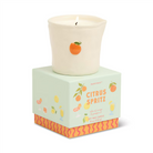 Paddywax Bistro Orange Embossed Ceramic Candle Citrus Spritz 226 Gr Mum