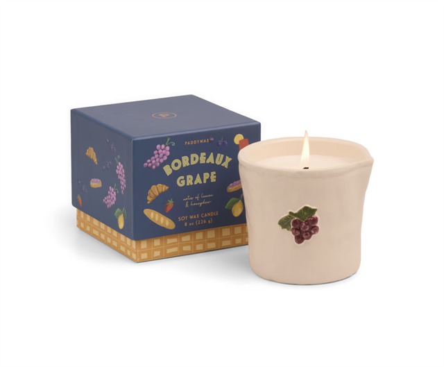 Paddywax-Bistro Range Seramik Candle Bordeaux Grapes Lemon & Honeydew 226 Gr. Mum-Mum-1-Milagron.com