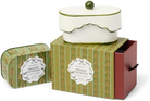 Paddywax Cherie Kutulu Seramik Kapaklı Mum Smoked Pistachio Green 155 Gr.