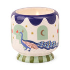 Paddywax A Dopo Luxury Artisan El Boyaması 226G Mum - Peacock - Misted Lime