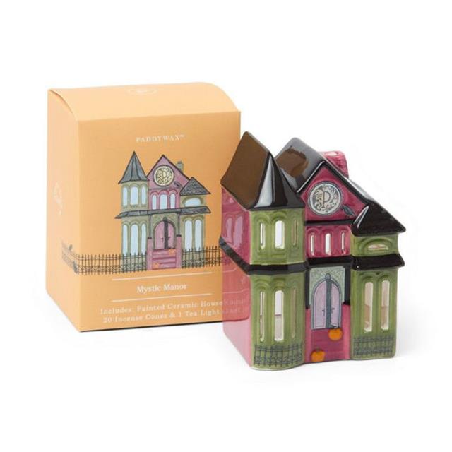 Paddywax-House Cone Incense & Tea Light Holder Tütsülük Mystic Manor Style-Mum-1-Milagron.com
