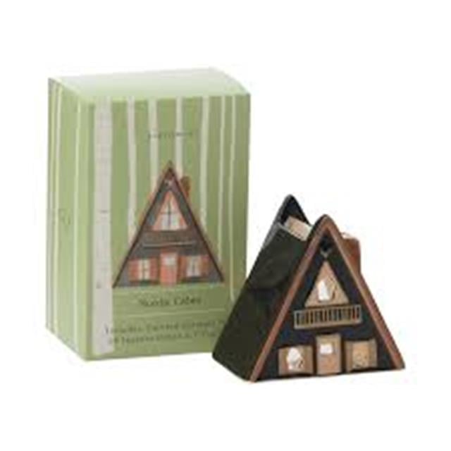 Paddywax-House Cone Incense & Tea Light Holder Tütsülük Nordic Cabin-Mum-1-Milagron.com